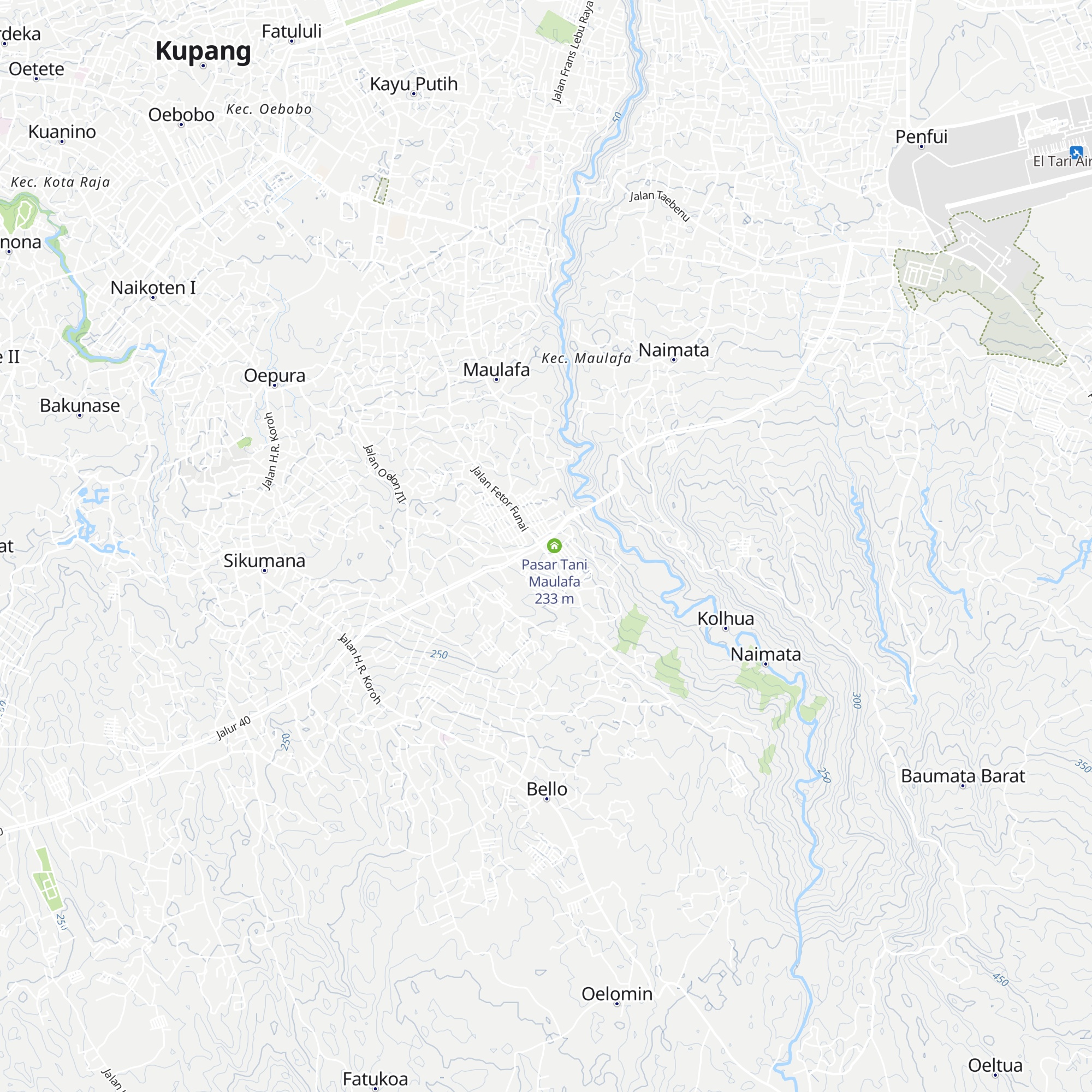 Polsek Maulafa map