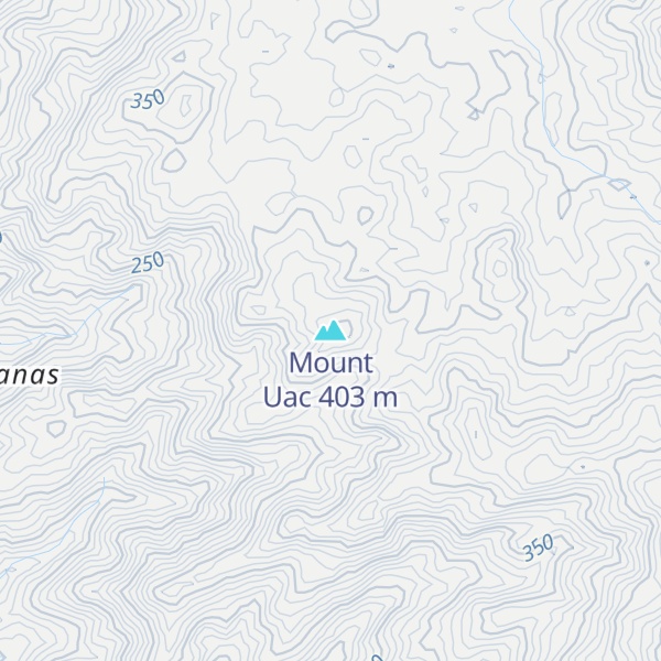 Map of Mount Uac