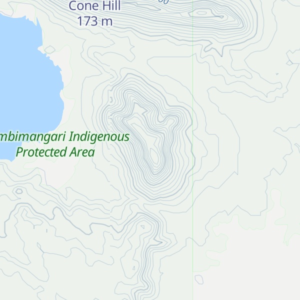 Map of Square Topped Hill