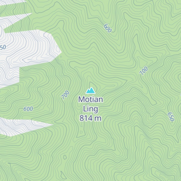 Map of Motian Ling