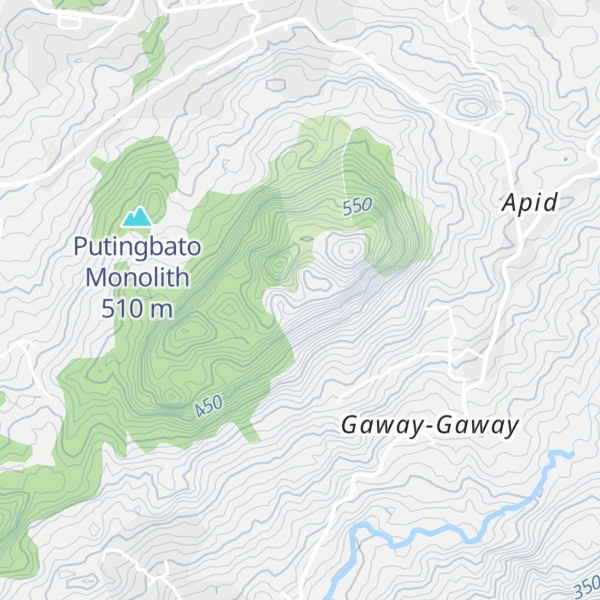 Map of Mount Uling