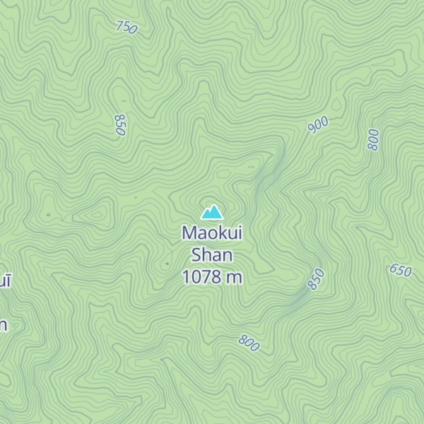 Map of Maokui Shan