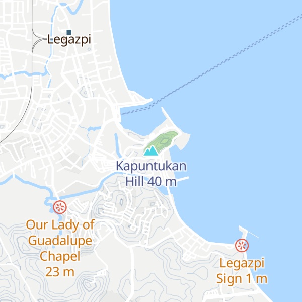 Map of Kapuntukan Hill