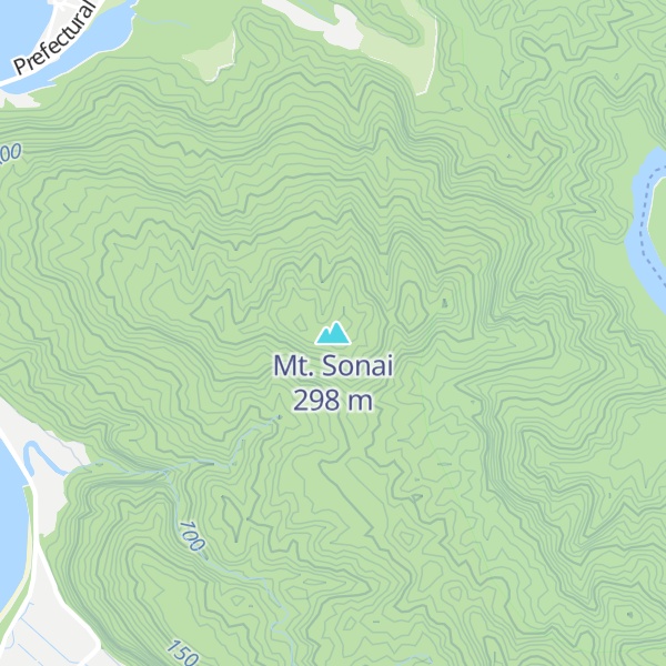 Map of Mt. Sonai
