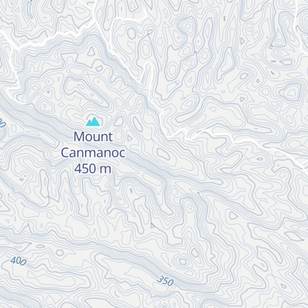 Map of Mount Calmanoc