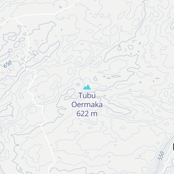 Map of Tubu Oermaka