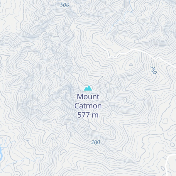 Map of Mount Catmon