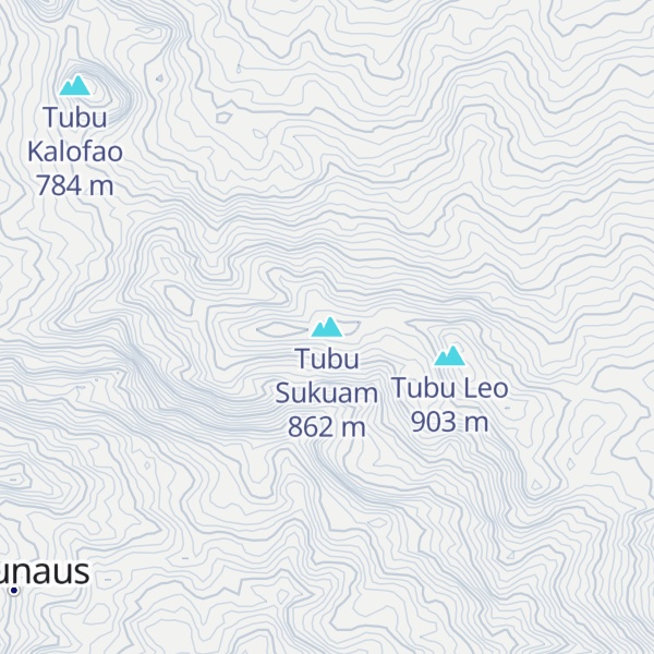 Map of Tubu Sukuam