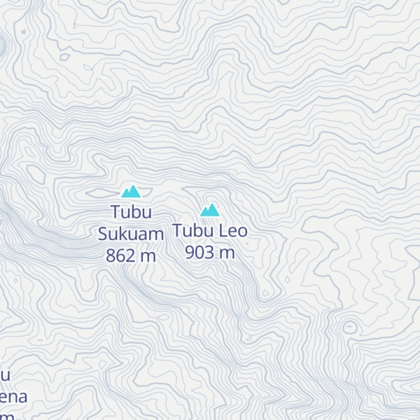 Map of Tubu Leo