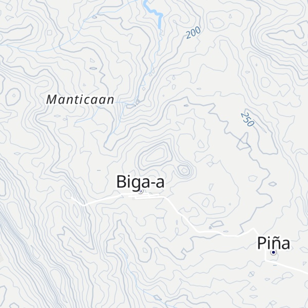 Map of Mount Banco
