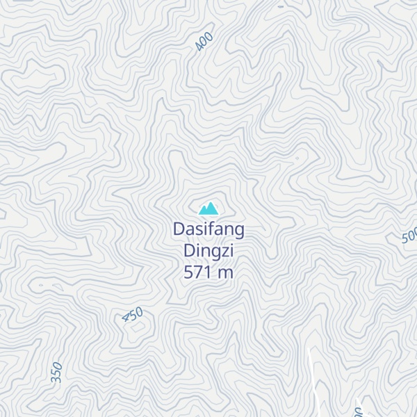 Map of Dasifang Dingzi