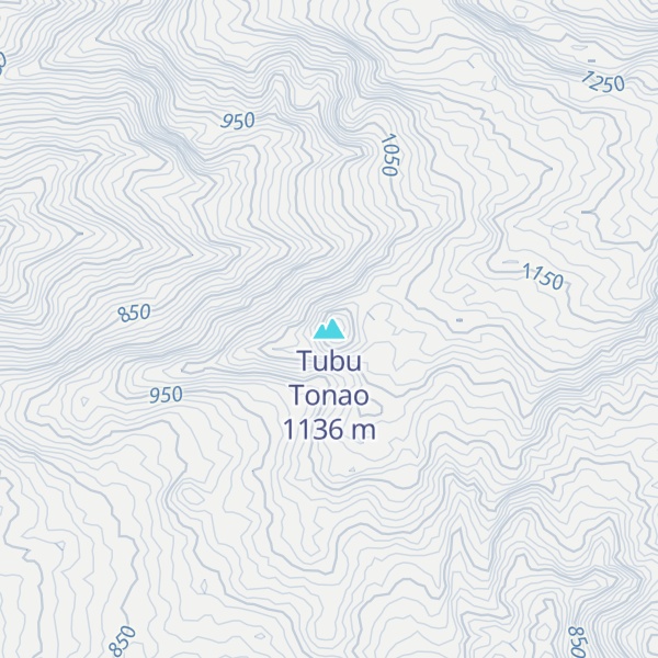 Map of Tubu Tonao