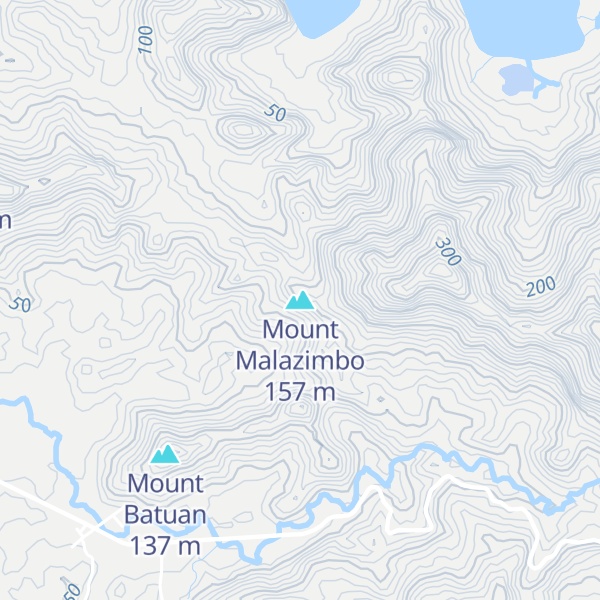 Map of Mount Malazimbo
