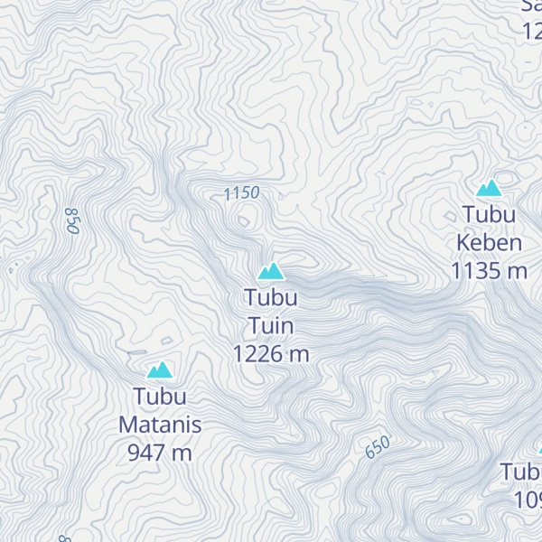 Map of Tubu Tuin