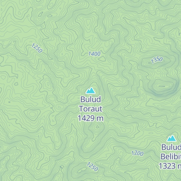 Map of Bulud Toraut