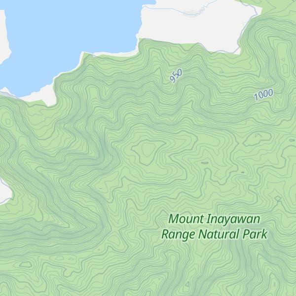 Map of Mount Beabe