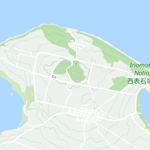 Map of Mt. Ufudaki