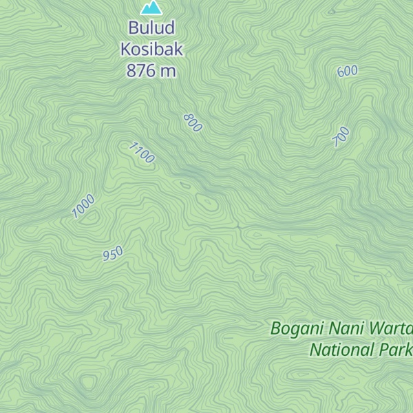 Map of Bulud Bolangat