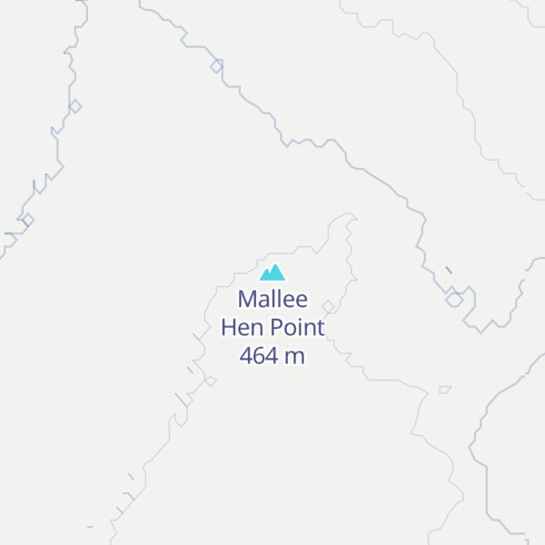Map of Mallee Hen Point