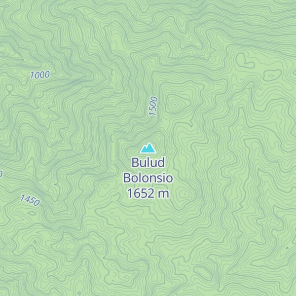 Map of Bulud Bolonsio