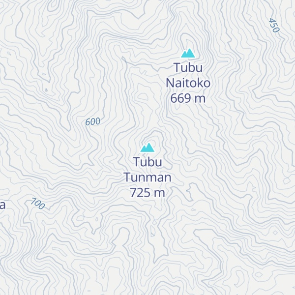 Map of Tubu Tunman