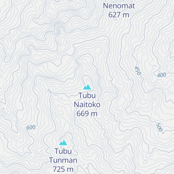 Map of Tubu Naitoko