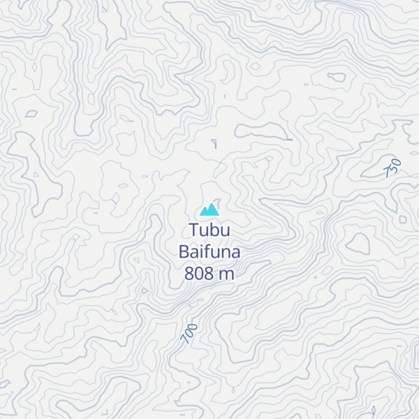 Map of Tubu Baifuna