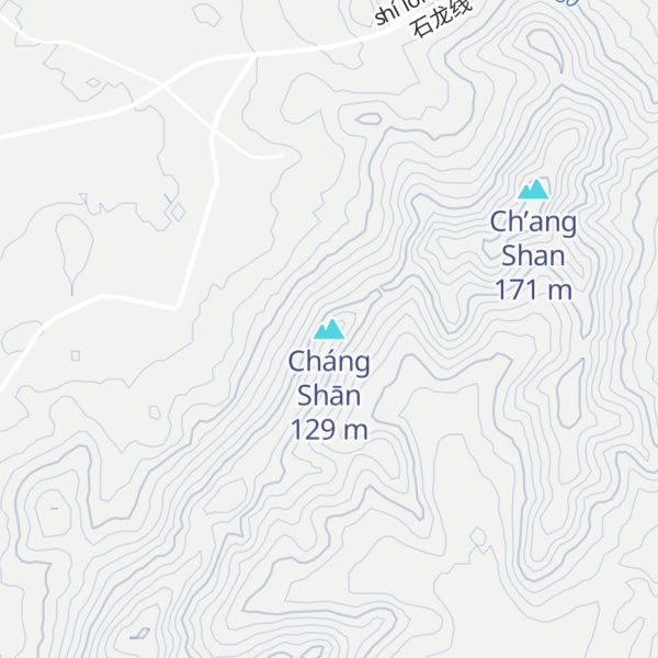 Map of Cháng Shān