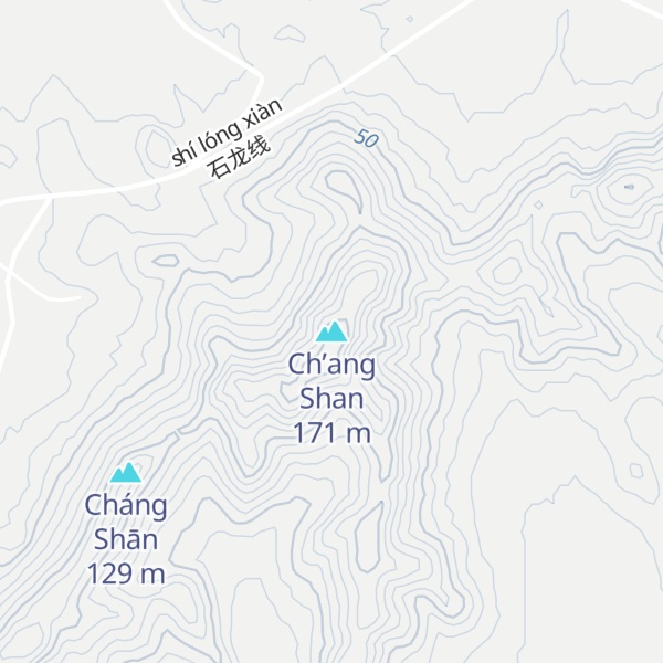 Map of Ch’ang Shan