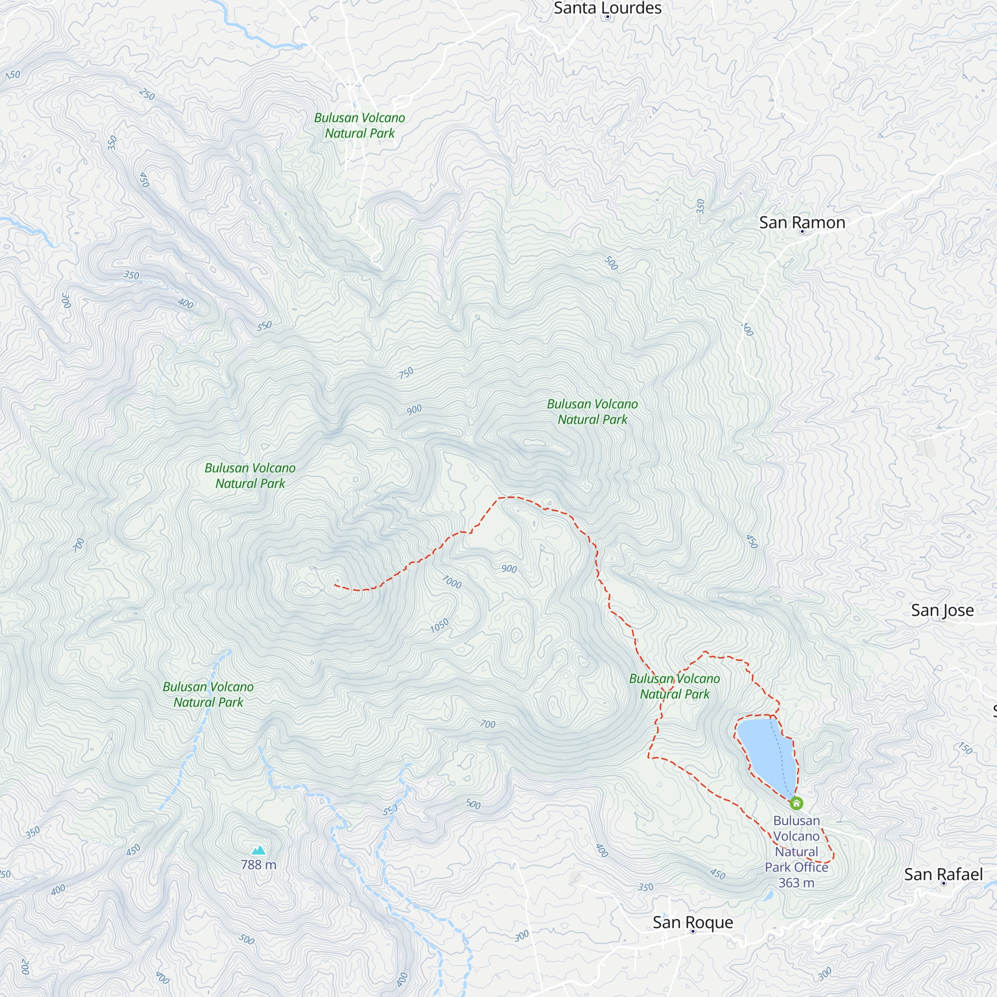 Ranger Station Hut map