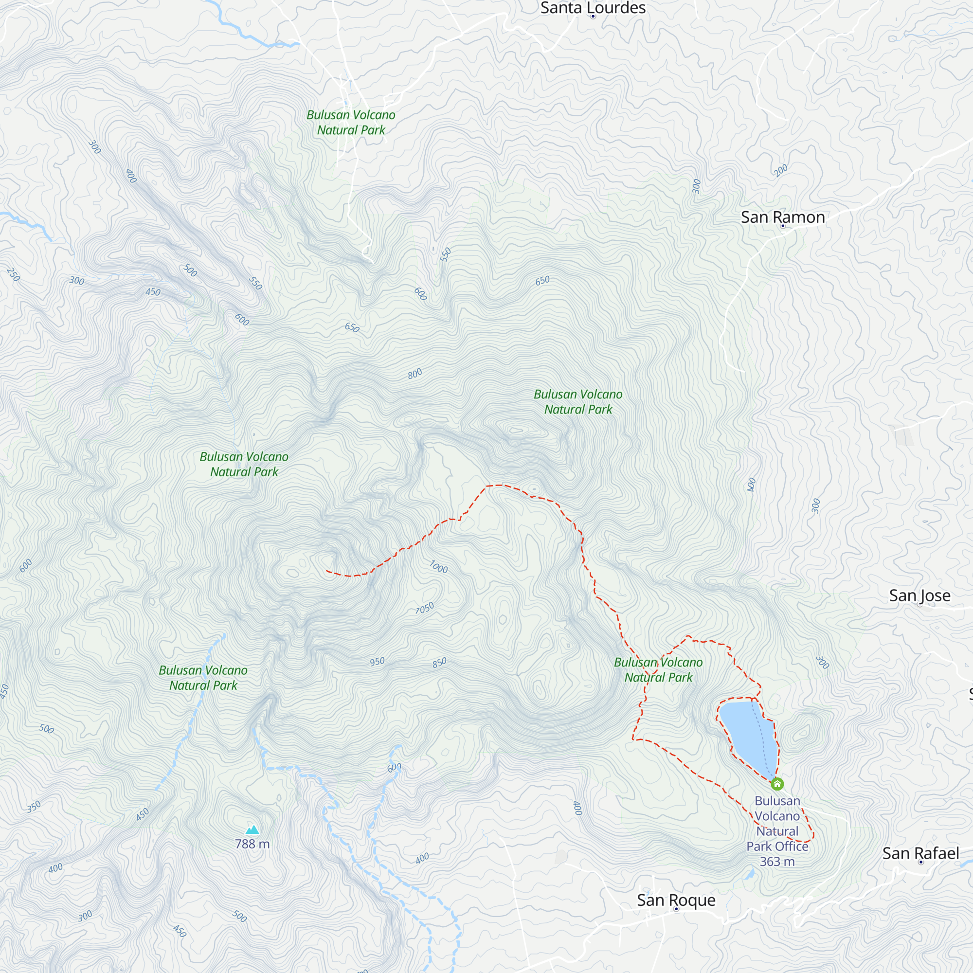 Ranger Station Hut map