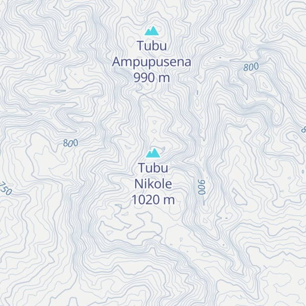 Map of Tubu Nikole