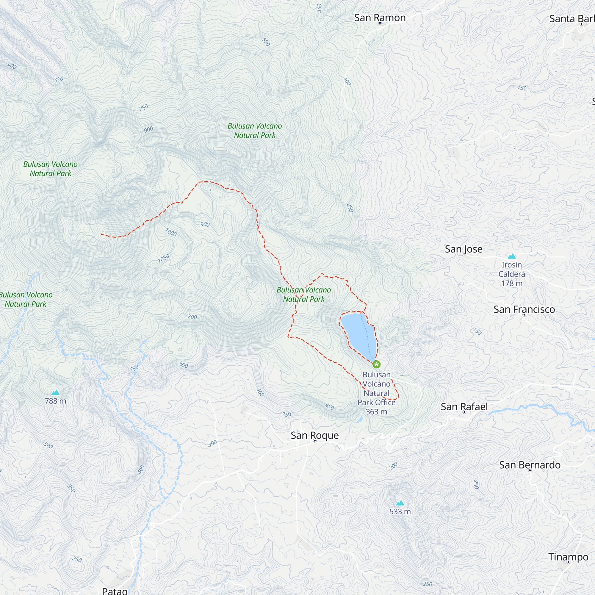 Ranger Station Hut map