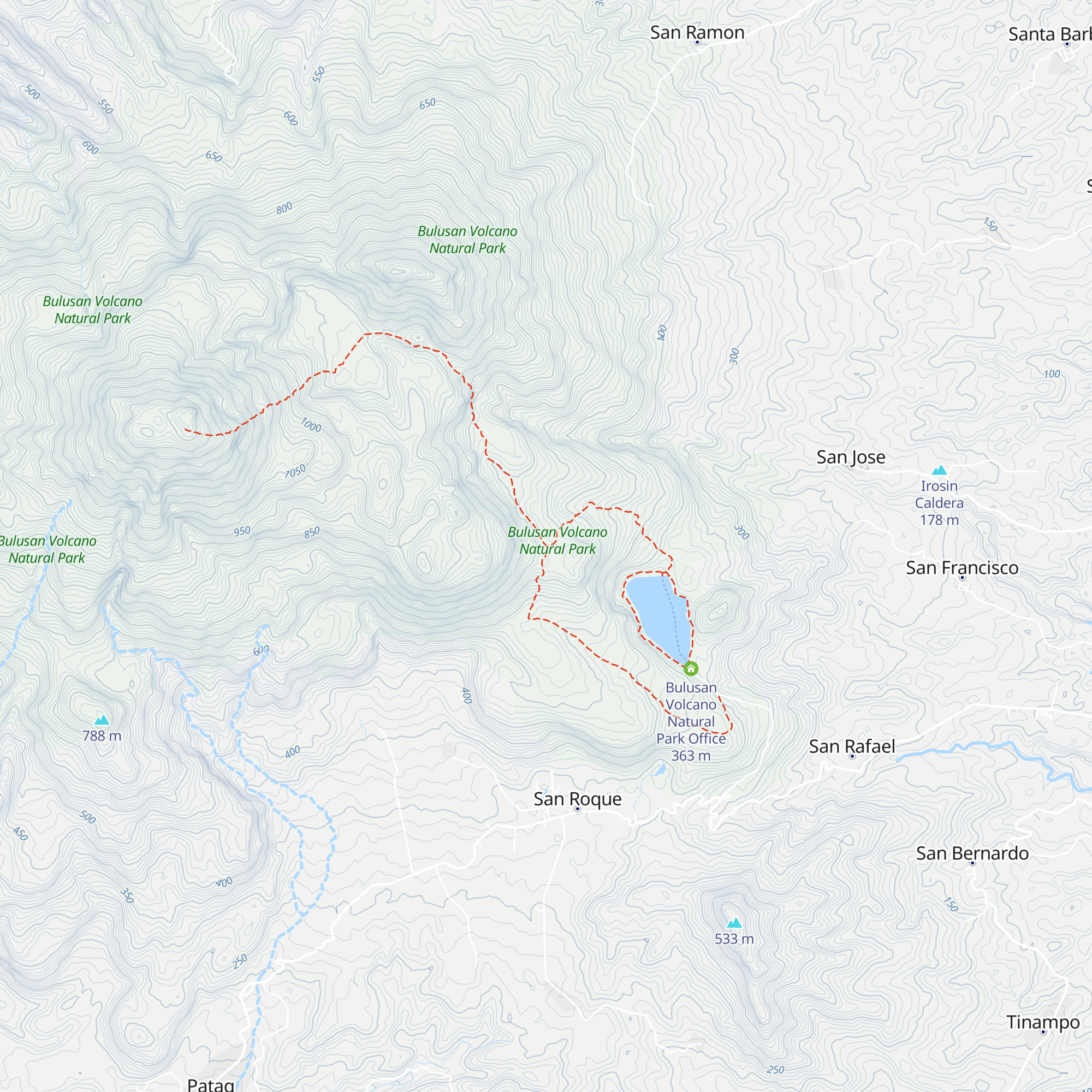 Ranger Station Hut map