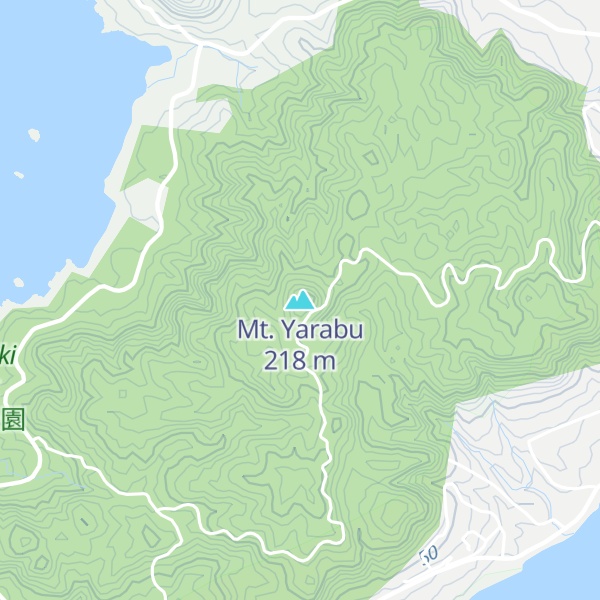 Map of Mt. Yarabu