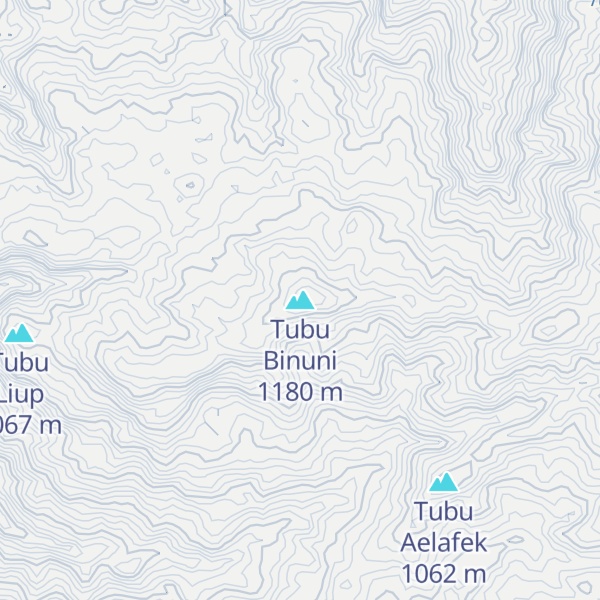 Map of Tubu Binuni