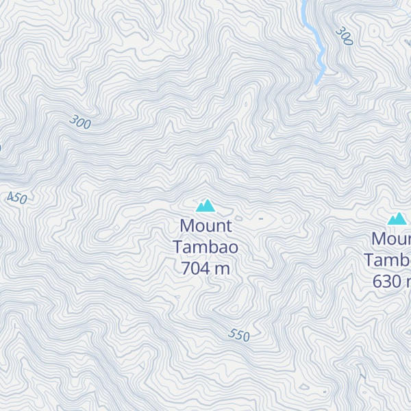 Map of Mount Tambao