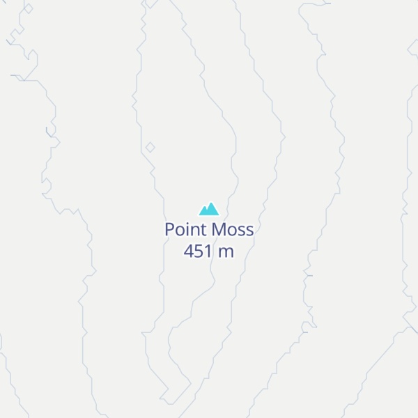 Map of Point Moss