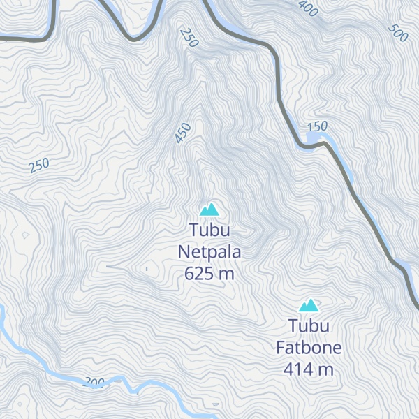 Map of Tubu Netpala