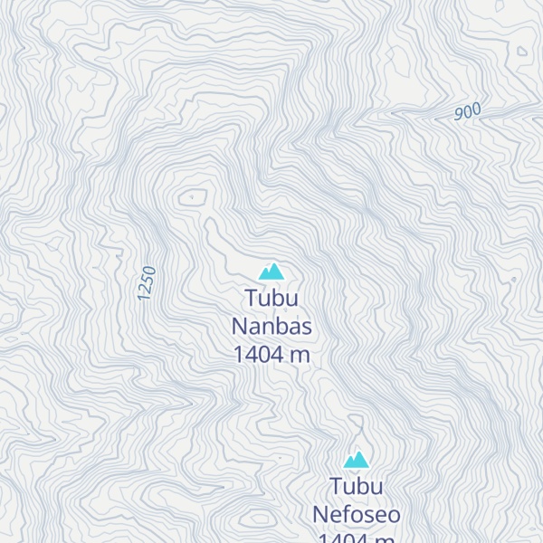Map of Tubu Nanbas