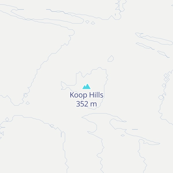 Map of Koop Hills