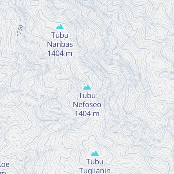 Map of Tubu Nefoseo