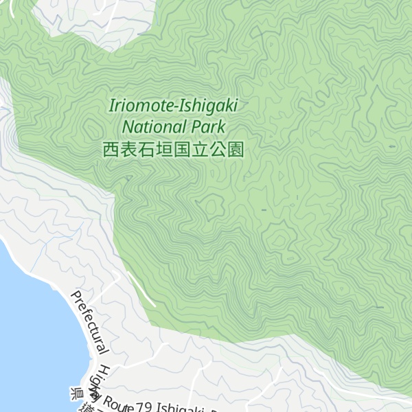 Map of Mt. Buzama