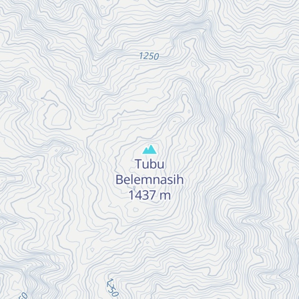 Map of Tubu Belemnasih