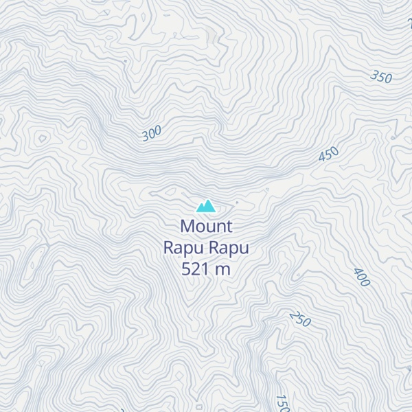 Map of Mount Rapu Rapu