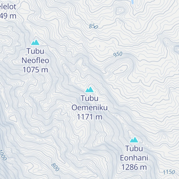 Map of Tubu Oemeniku