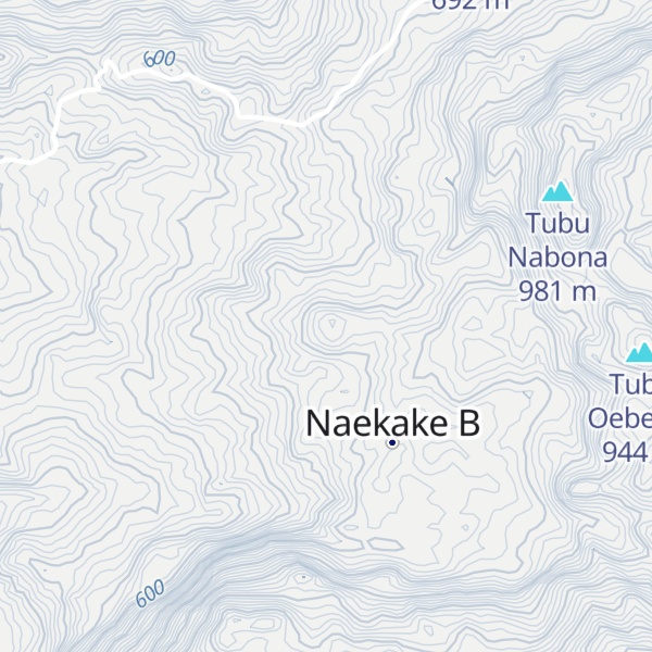 Map of Tubu Lujam