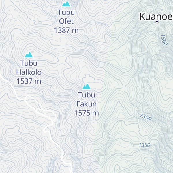 Map of Tubu Fakun