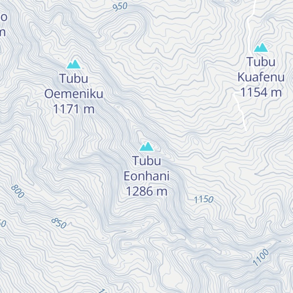 Map of Tubu Eonhani
