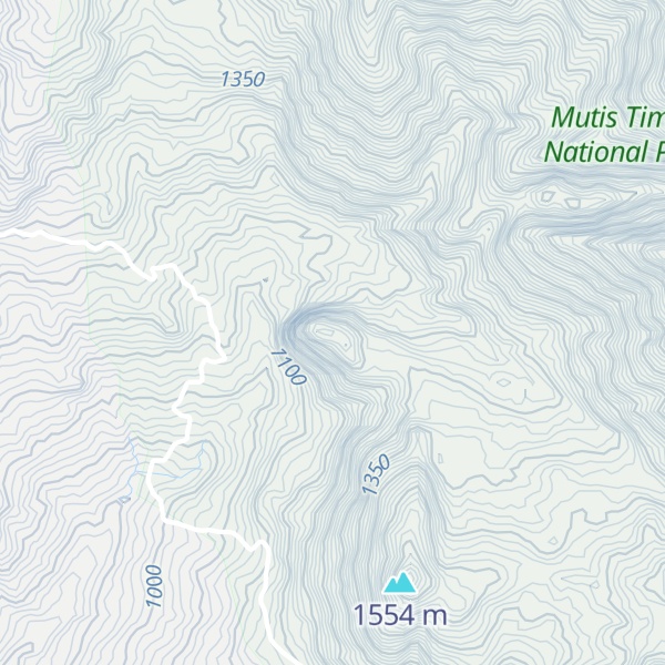 Map of Tubu Lui